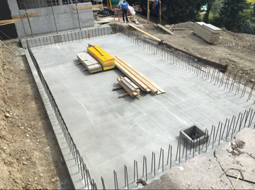 Costruzione di una villa privata