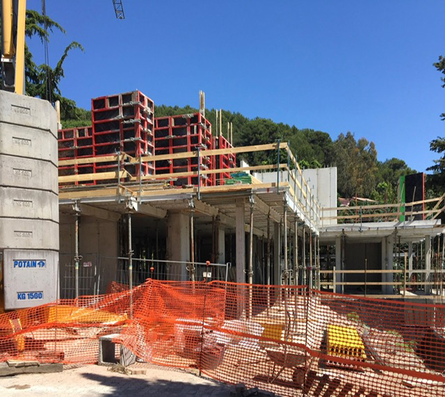 Costruzione di una villa privata