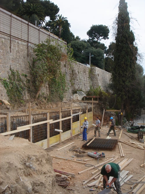 Les Pergolas - Costruzione di un edificio residenziale