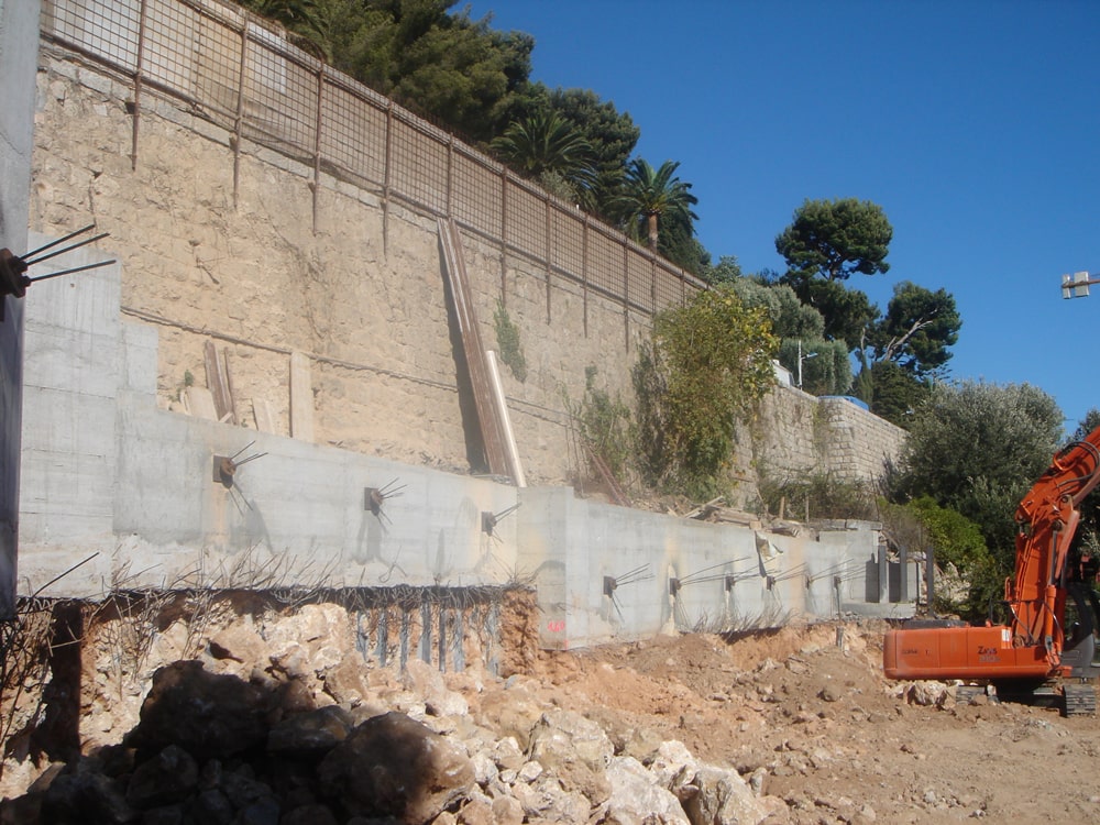 Les Pergolas - Costruzione di un edificio residenziale