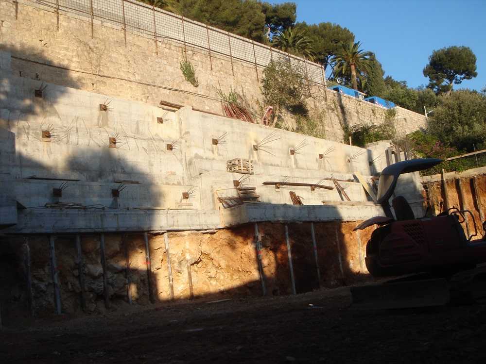 Les Pergolas - Costruzione di un edificio residenziale