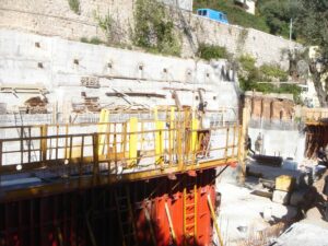 Les Pergolas - Costruzione di un edificio residenziale