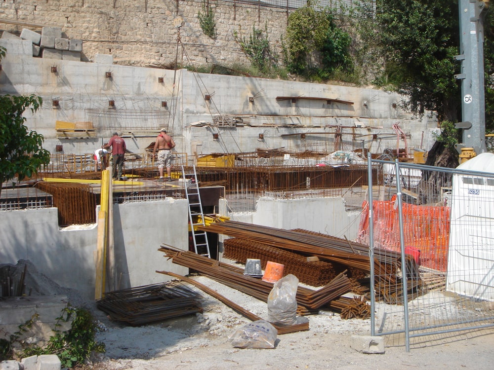 Les Pergolas - Costruzione di un edificio residenziale