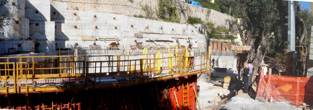 Les Pergolas - Costruzione di un edificio residenziale