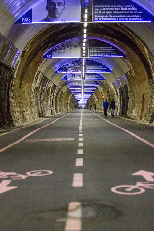 Pista ciclabile Area24, Lotto IV: riuso del sedime ferroviario