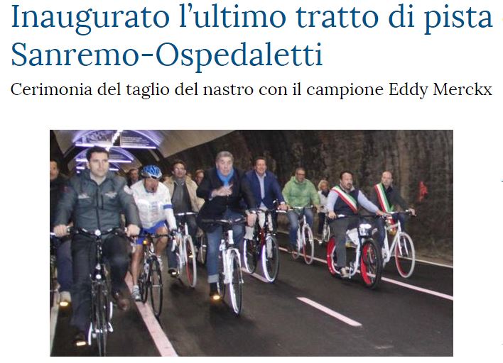 Pista ciclabile Area24