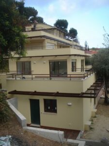 Les Pergolas - Costruzione di un edificio residenziale
